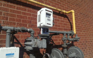 Industrial gas meter