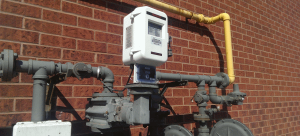 Industrial gas meter