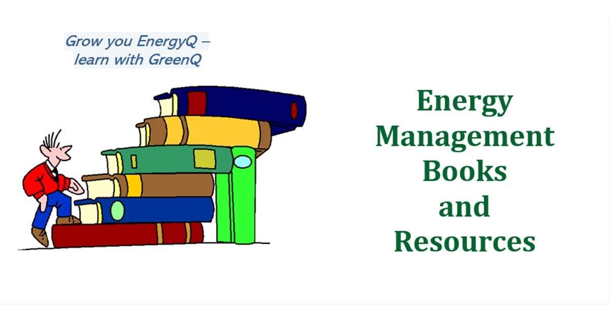 Cover to post Energy Management Books and Resources